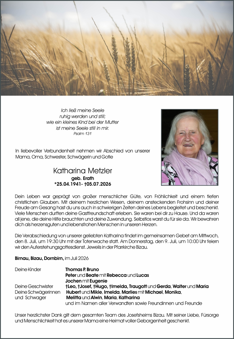 Katharina Metzler